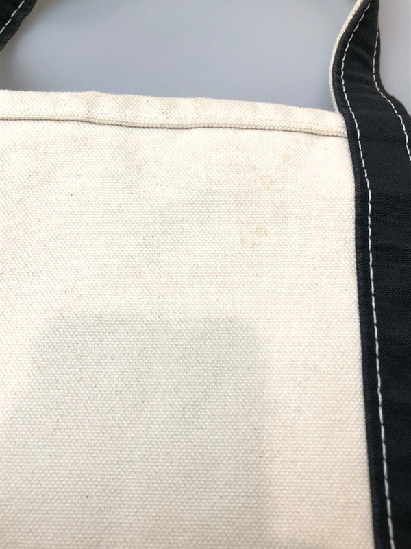 【中古品】【メンズ/レディース】 L.L.BEAN エルエルビーン USA製 BOAT AND TOTE 1003589 ボート アンド トート アメリカ製 トートバッグ ビーントート 188-260519-em-17-min カラー：ブラック/ホワイト 万代Net店