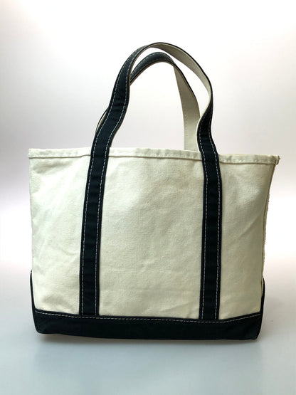 【中古品】【メンズ/レディース】 L.L.BEAN エルエルビーン USA製 BOAT AND TOTE 1003589 ボート アンド トート アメリカ製 トートバッグ ビーントート 188-260519-em-17-min カラー：ブラック/ホワイト 万代Net店