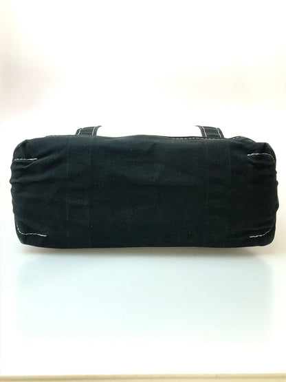 【中古品】【メンズ/レディース】 L.L.BEAN エルエルビーン USA製 BOAT AND TOTE 1003589 ボート アンド トート アメリカ製 トートバッグ ビーントート 188-260519-em-17-min カラー：ブラック/ホワイト 万代Net店