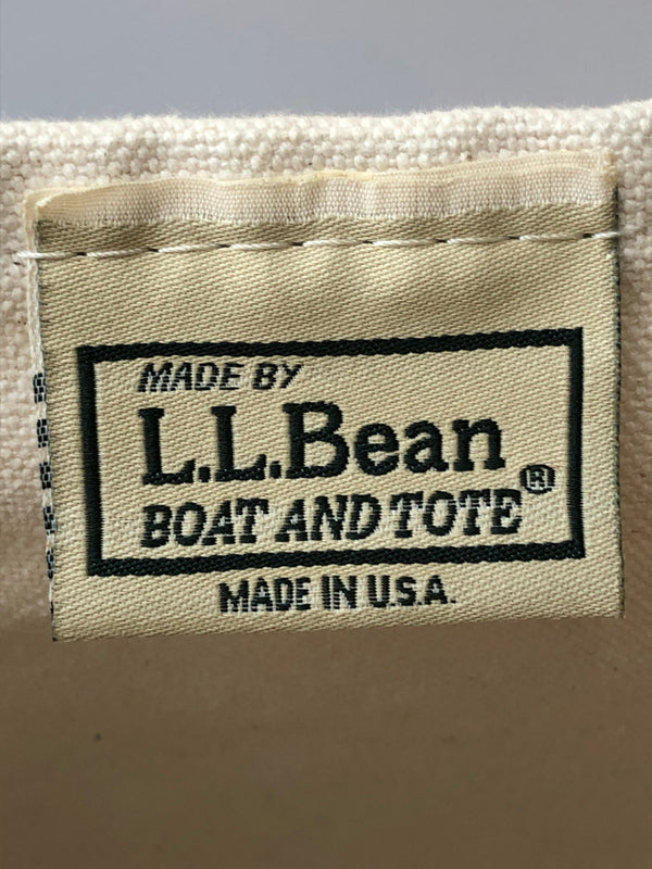 【中古品】【メンズ/レディース】 L.L.BEAN エルエルビーン USA製 BOAT AND TOTE 1003589 ボート アンド トート アメリカ製 トートバッグ ビーントート 188-260519-em-17-min カラー：ブラック/ホワイト 万代Net店
