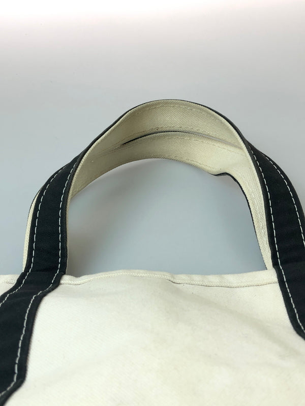 【中古品】【メンズ/レディース】 L.L.BEAN エルエルビーン USA製 BOAT AND TOTE 1003589 ボート アンド トート アメリカ製 トートバッグ ビーントート 188-260519-em-17-min カラー：ブラック/ホワイト 万代Net店