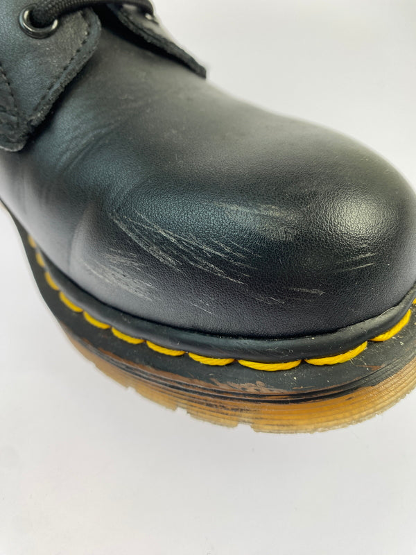 【中古品】【メンズ】 DR.MARTENS ドクターマーチン 8EYE BOOT BLACK 11822002 8ホール ブーツ メンズ 靴 シューズ 革 ナッパ 164-260505-em-10-min サイズ：26.5cm カラー：ブラック 万代Net店