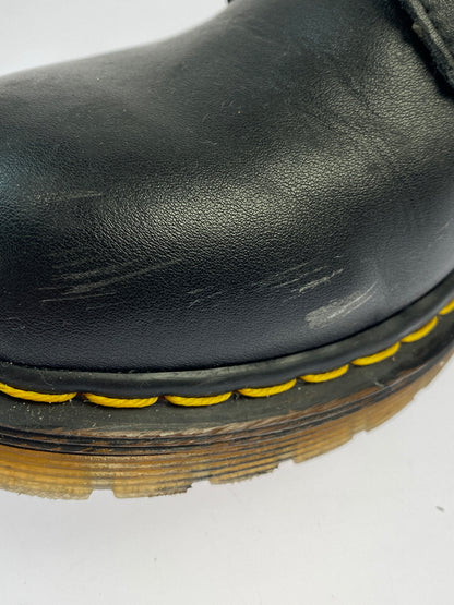 【中古品】【メンズ】 DR.MARTENS ドクターマーチン 8EYE BOOT BLACK 11822002 8ホール ブーツ メンズ 靴 シューズ 革 ナッパ 164-260505-em-10-min サイズ：26.5cm カラー：ブラック 万代Net店