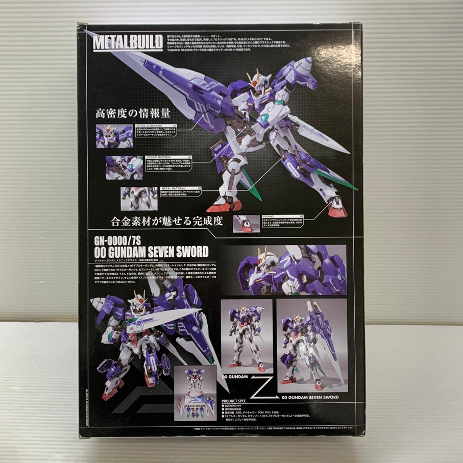 【中古品】 METAL BUILD GN-0000 7S ダブルオーガンダム セブンソード フィギュア バンダイ 056-260529-em-08-min 万代Net店