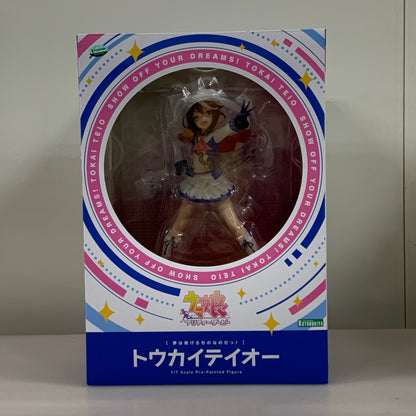 【中古品】 コトブキヤ [夢は掲げるものなのだっ！]トウカイテイオー フィギュア コトブキヤ ウマ娘 プリティーダービー 053-260706-em-12-min 万代Net店