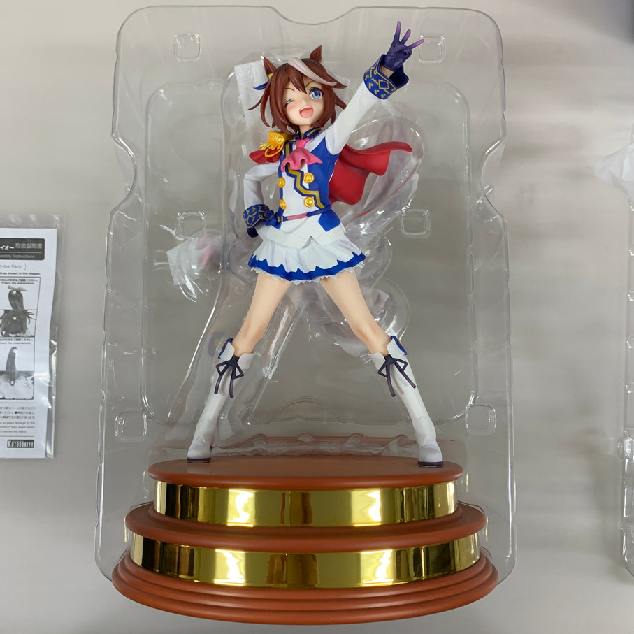 【中古品】 コトブキヤ [夢は掲げるものなのだっ！]トウカイテイオー フィギュア コトブキヤ ウマ娘 プリティーダービー 053-260706-em-12-min 万代Net店