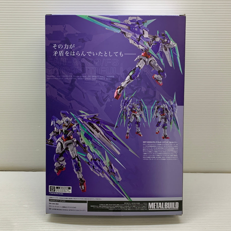 【中古品】 METAL BUILD ダブルオークアンタ フルセイバー フィギュア バンダイ 056-260529-em-09-min 万代Net店