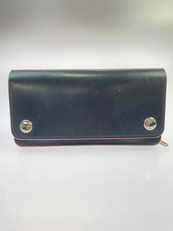 【中古品】【メンズ】 USED ユーズド TRACKER LONG WALLET トラッカー ロング ウォレット 長財布 ヴィンテージ 201-260505-em-19-min カラー：ブラック 万代Net店