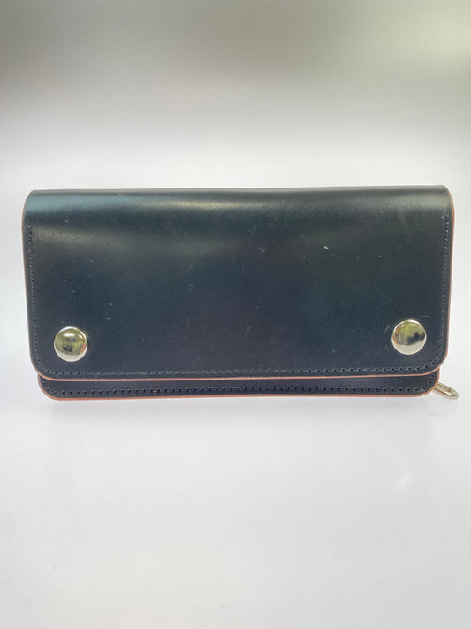 【中古品】【メンズ】 USED ユーズド TRACKER LONG WALLET トラッカー ロング ウォレット 長財布 ヴィンテージ 201-260505-em-19-min カラー：ブラック 万代Net店