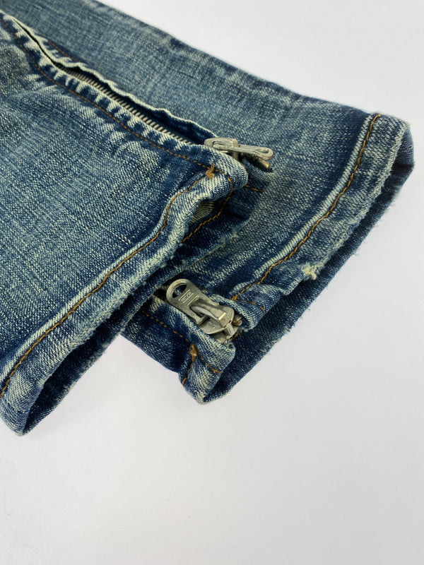 【現状渡し品】【メンズ】 MNML ミニマル SKINNY DENIM PANTS スキニー デニム パンツ メンズ ボトムス ジーンズ ジーパン 153-260518-em-46-min サイズ：32 カラー：インディゴブルー 万代Net店