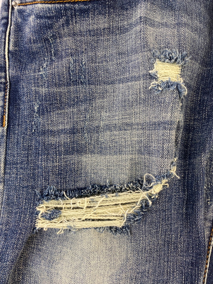 【現状渡し品】【メンズ】 MNML ミニマル SKINNY DENIM PANTS スキニー デニム パンツ メンズ ボトムス ジーンズ ジーパン 153-260518-em-46-min サイズ：32 カラー：インディゴブルー 万代Net店