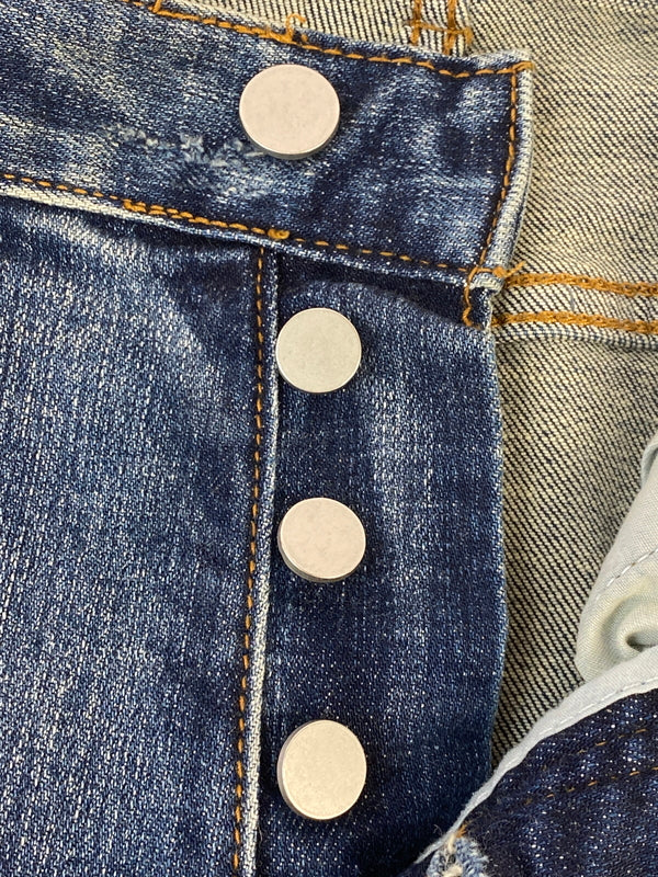 【現状渡し品】【メンズ】 MNML ミニマル SKINNY DENIM PANTS スキニー デニム パンツ メンズ ボトムス ジーンズ ジーパン 153-260518-em-46-min サイズ：32 カラー：インディゴブルー 万代Net店