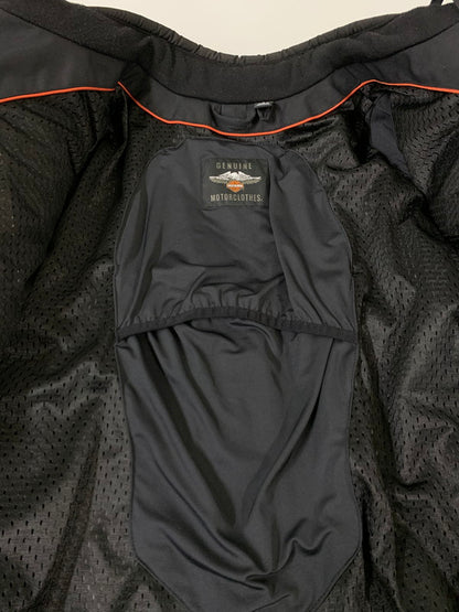 【中古品】【メンズ】 HARLEY-DAVIDSON ハーレーダビッドソン SINGLE RIDERS JACKET シングルライダースジャケット アウター 145-260503-AS-46-min サイズ：L カラー：ブラック 万代Net店