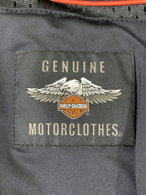 【中古品】【メンズ】 HARLEY-DAVIDSON ハーレーダビッドソン SINGLE RIDERS JACKET シングルライダースジャケット アウター 145-260503-AS-46-min サイズ：L カラー：ブラック 万代Net店