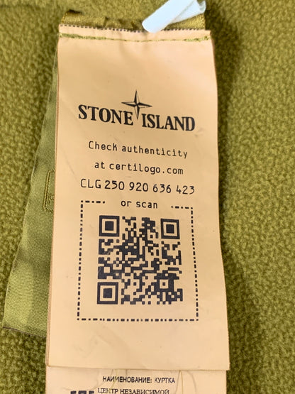 【中古品】【メンズ】 STONE ISLAND ストーンアイランド DAVID LIGHT MICROPILE 4POCKET NYLON JACKET 751541031 ナイロンジャケット メンズアウター 141-260505-em-29-min サイズ：L カラー：マスタード 万代Net店