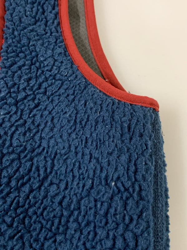 【中古品】【メンズ】 PATAGONIA パタゴニア クラシックレトロ X ベスト 23048 メンズ フリースベスト 144-260505-em-49-min サイズ：M カラー：ネイビー 万代Net店