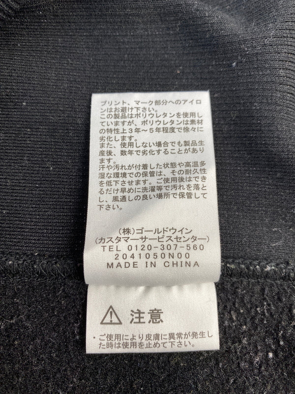 【中古品】【メンズ】 THE NORTH FACE ザ ノースフェイス SQUARE LOGO CREW スクエア ロゴ クルー NT62231 スウェット トレーナー 長袖 144-260922-hu-07-min サイズ：M カラー：ブラック 万代Net店