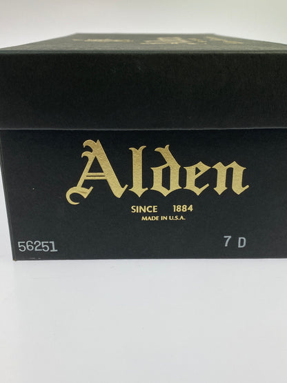 【中古品】【メンズ】 ALDEN オールデン 56251 BLACK CORDOVAN CAP TOE ストレートチップシューズチップシューズ 164-260509-zi-20-min カラー：ブラック 万代Net店