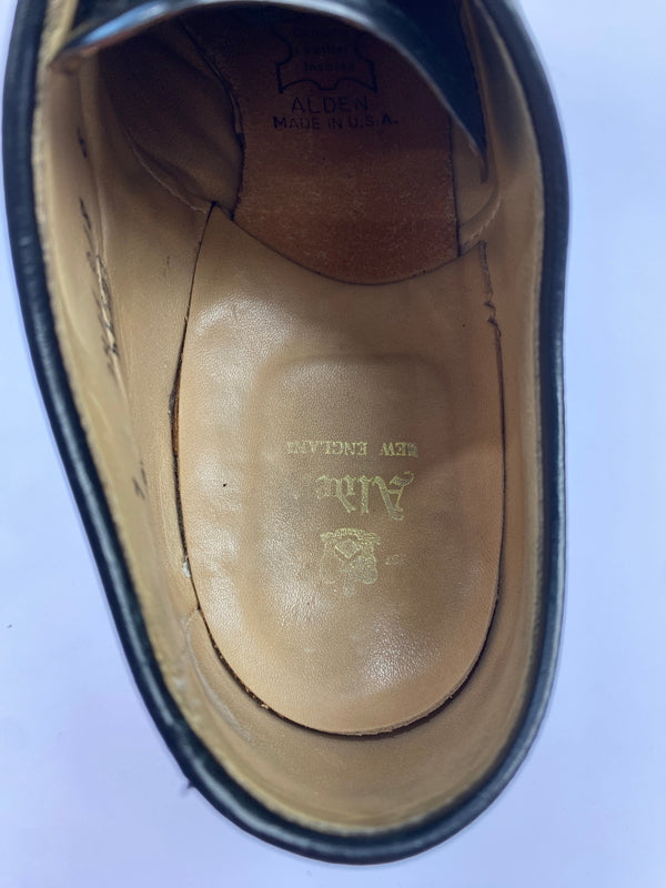 【中古品】【メンズ】 ALDEN オールデン 56251 BLACK CORDOVAN CAP TOE ストレートチップシューズチップシューズ 164-260509-zi-20-min カラー：ブラック 万代Net店