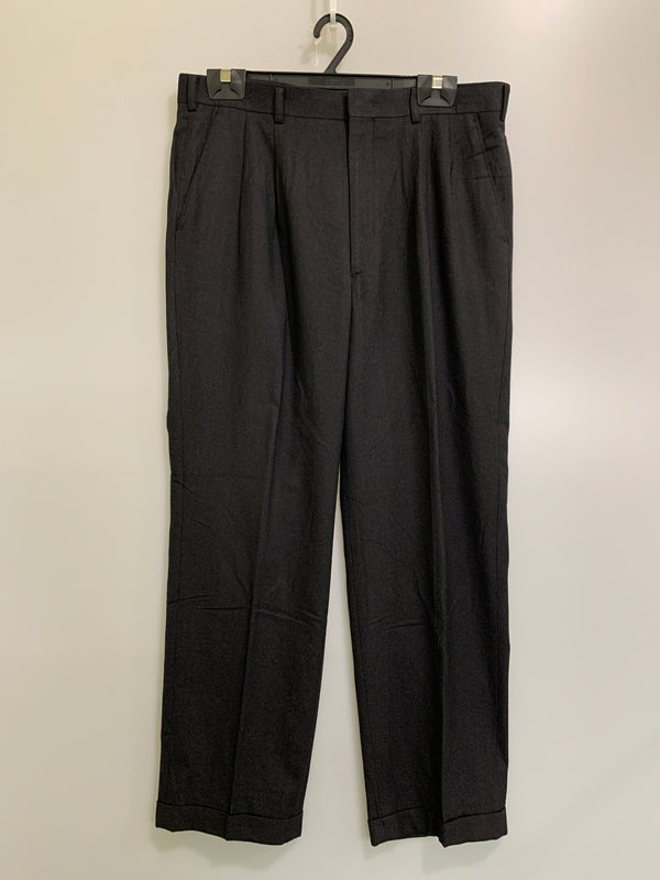 【中古品】【メンズ】 BALENCIAGA バレンシアガ 2TUCK SLACKS ツータック スラックス メンズ ボトムス 152-260505-em-32-min カラー：ブラック 万代Net店