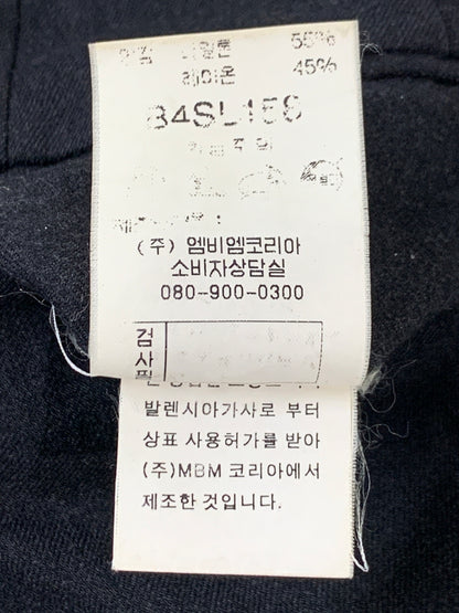 【中古品】【メンズ】 BALENCIAGA バレンシアガ 2TUCK SLACKS ツータック スラックス メンズ ボトムス 152-260505-em-32-min カラー：ブラック 万代Net店