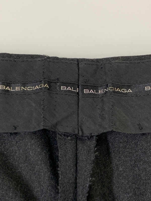 【中古品】【メンズ】 BALENCIAGA バレンシアガ 2TUCK SLACKS ツータック スラックス メンズ ボトムス 152-260505-em-32-min カラー：ブラック 万代Net店