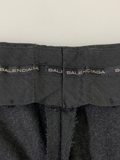 【中古品】【メンズ】 BALENCIAGA バレンシアガ 2TUCK SLACKS ツータック スラックス メンズ ボトムス 152-260505-em-32-min カラー：ブラック 万代Net店