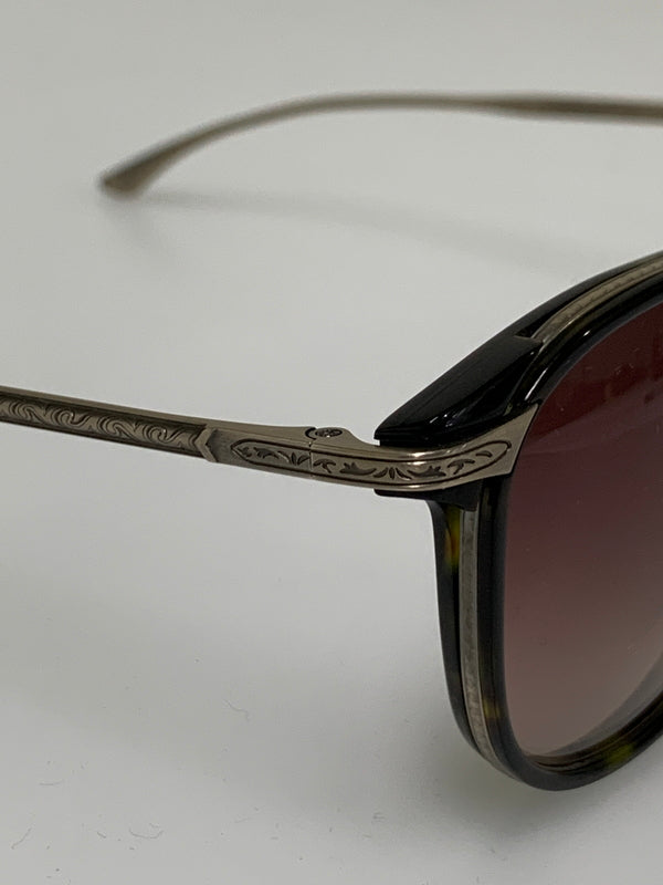 【中古品】【メンズ/レディース】 MASUNAGA マスナガ × KENZO TAKADA ケンゾー タカダ LUPIN SUNGLASSES ルパン サングラス コラボ 54□21 203-260512-em-27-min 万代Net店