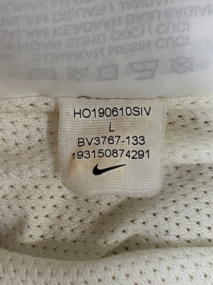 【中古品】【メンズ】 NIKE ナイキ HALF ZIP HOODIE WINTER BV3767-133 ハーフジップ フーディー ウィンター メンズ アウター ボアフリース 148-260505-em-50-min サイズ：L カラー：アイボリー/ホワイト/ブルー 万代Net店