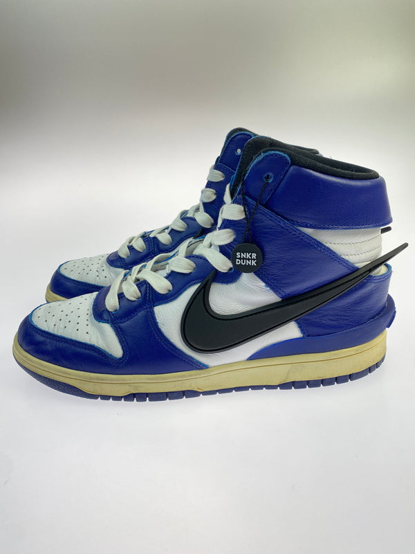 【中古品】【メンズ】 NIKE ナイキ × AMBUSH アンブッシュ DUNK HIGH DEEP ROYAL CU7544-400 ダンク ハイ スニーカー メンズ シューズ 靴 160-260505-em-01-min サイズ：26.0cm カラー：ブルー/ブラックブルー/ホワイト 万代Net店