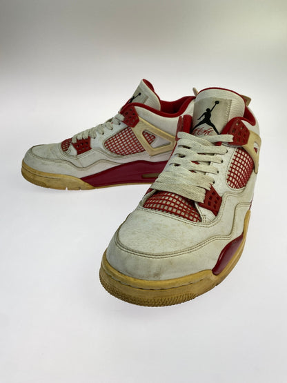 【中古品】【メンズ】 NIKE ナイキ AIR JORDAN 4 RETRO ALTERNATE 89 308497-106 エアジョーダン4 レトロ オルタネイト89 スニーカー メンズ シューズ 靴 160-260505-em-05-min サイズ：28.5cm カラー：レッド系 万代Net店