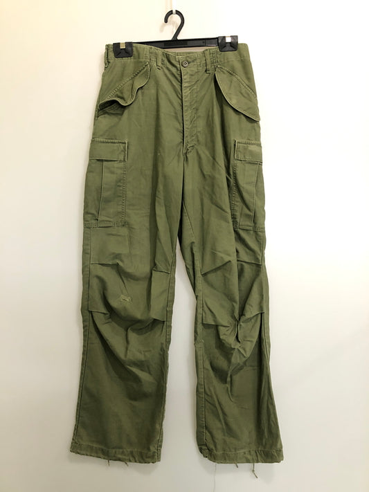 【中古品】【メンズ】 U.S.ARMY ユーエスアーミー 70'S M-65 PANTS 70年代 M-65 パンツ アーミー ミリタリー メンズ ボトムス 157-260510-em-55-min カラー：オリーブグリーン 万代Net店