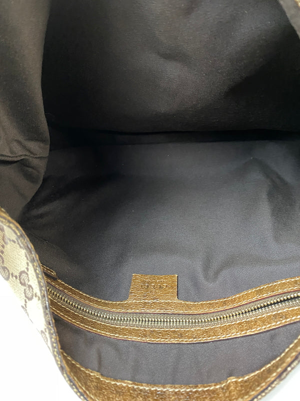 【現状渡し品】【メンズ】 GUCCI グッチ ジャッキー GGキャンバス ワンショルダーバッグ 141575 鞄 カバン レディース 180-260615-em-16-min カラー：ブラウン系 万代Net店