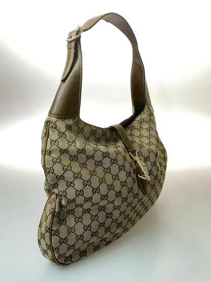 【現状渡し品】【メンズ】 GUCCI グッチ ジャッキー GGキャンバス ワンショルダーバッグ 141575 鞄 カバン レディース 180-260615-em-16-min カラー：ブラウン系 万代Net店