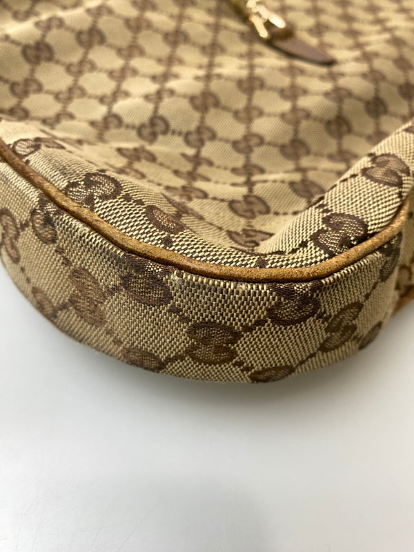 【現状渡し品】【メンズ】 GUCCI グッチ ジャッキー GGキャンバス ワンショルダーバッグ 141575 鞄 カバン レディース 180-260615-em-16-min カラー：ブラウン系 万代Net店
