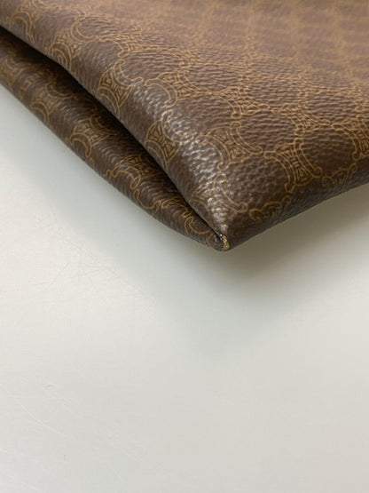 【現状渡し品】【レディース】 CELINE セリーヌ マカダム トートバッグ 鞄 バッグ 180-260615-em-15-min カラー：ブラウン 万代Net店
