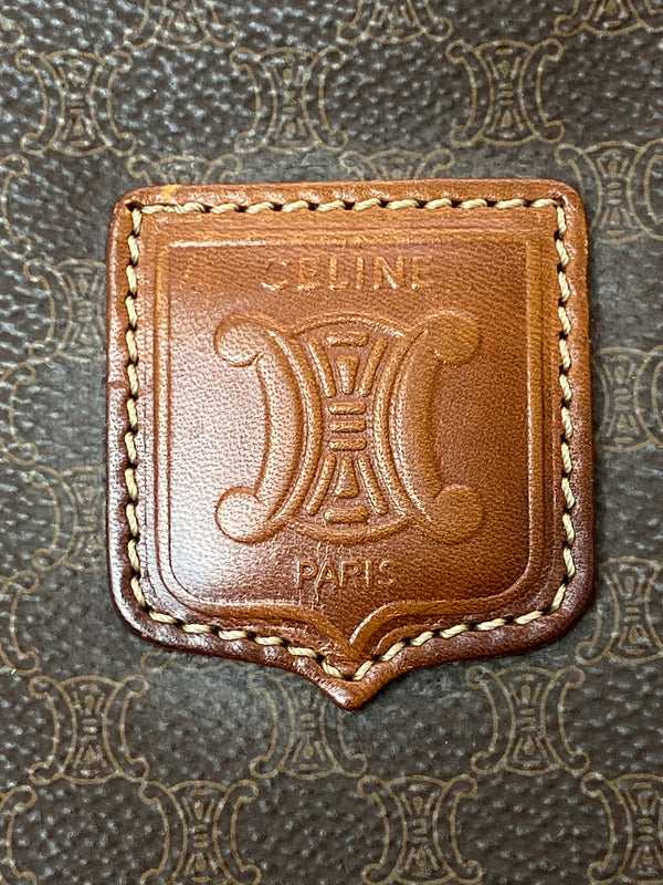 【現状渡し品】【レディース】 CELINE セリーヌ マカダム トートバッグ 鞄 バッグ 180-260615-em-15-min カラー：ブラウン 万代Net店