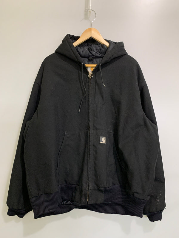 【現状渡し品】【メンズ】 CARHARTT カーハート ACTIVE JACKET アクティブジャケット アウター 146-260508-AS-72-min サイズ：LARGE REGULAR カラー：ブラック 万代Net店