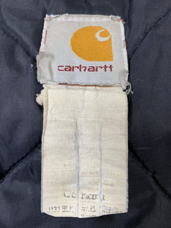 【現状渡し品】【メンズ】 CARHARTT カーハート ACTIVE JACKET アクティブジャケット アウター 146-260508-AS-72-min サイズ：LARGE REGULAR カラー：ブラック 万代Net店