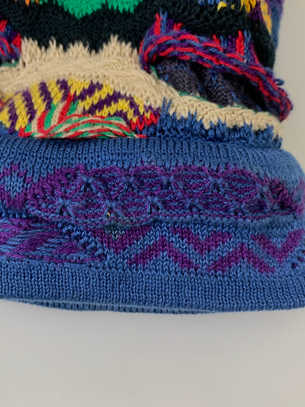【中古品】【メンズ】 COOGI クージー 90S 3D KNIT ニット 146-260508-AS-65-min サイズ：1XL カラー：マルチカラー 万代Net店