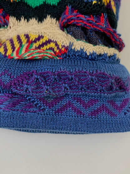 【中古品】【メンズ】 COOGI クージー 90S 3D KNIT ニット 146-260508-AS-65-min サイズ：1XL カラー：マルチカラー 万代Net店