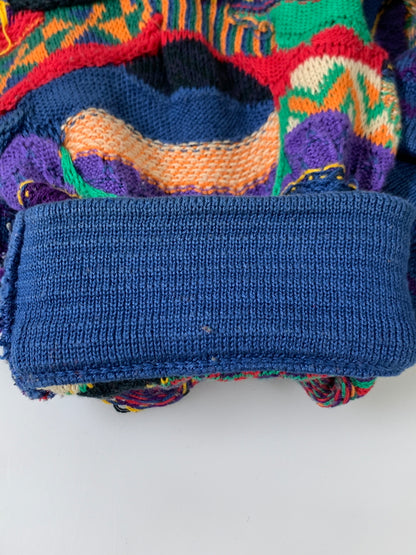 【中古品】【メンズ】 COOGI クージー 90S 3D KNIT ニット 146-260508-AS-65-min サイズ：1XL カラー：マルチカラー 万代Net店