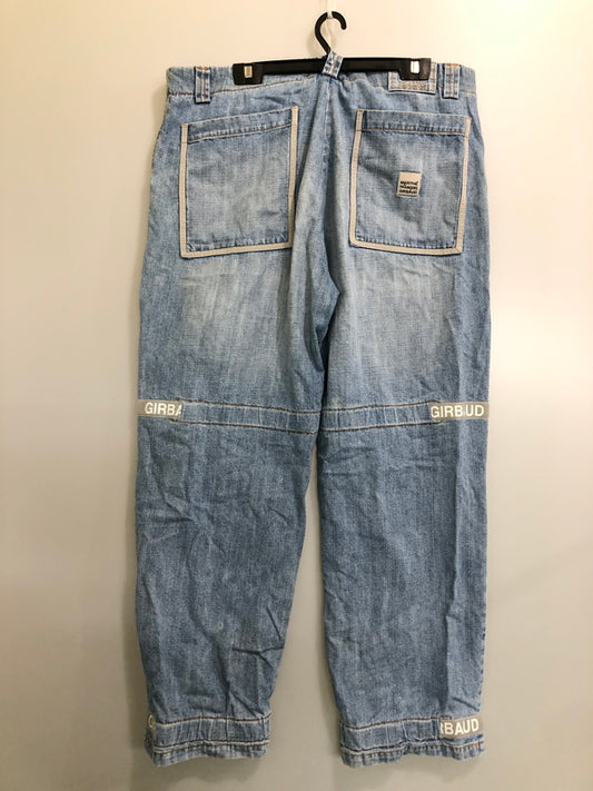 【現状渡し品】【メンズ】 MARITHE FRANCOIS GIRBAUD マリテフランソワジルボー DENIM CARGO PANTS デニム カーゴ パンツ メンズ ボトムス ジーンズ 157-260510-em-57-min サイズ：42M カラー：インディゴブルー 万代Net店
