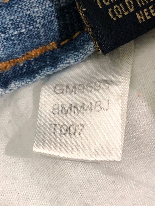 【現状渡し品】【メンズ】 MARITHE FRANCOIS GIRBAUD マリテフランソワジルボー DENIM CARGO PANTS デニム カーゴ パンツ メンズ ボトムス ジーンズ 157-260510-em-57-min サイズ：42M カラー：インディゴブルー 万代Net店