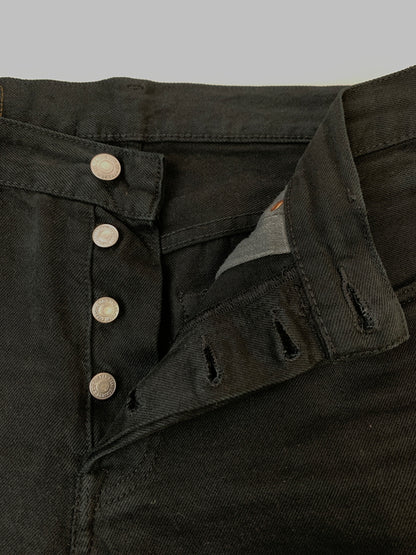 【中古品】【メンズ】 LEVI'S リーバイス DENIM PANTS BLACK PREMIUM 00501-0165501 デニム パンツ メンズ ボトムス ジーンズ 158-260518-em-02-min サイズ：W30×L32 カラー：ブラック 万代Net店