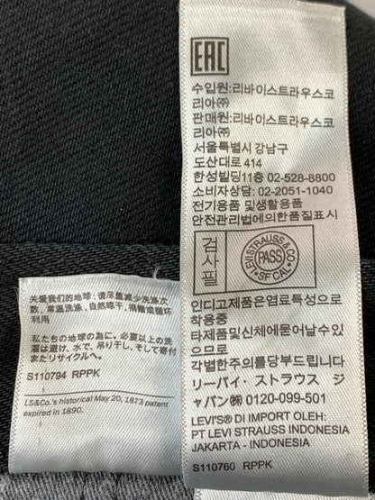 【中古品】【メンズ】 LEVI'S リーバイス DENIM PANTS BLACK PREMIUM 00501-0165501 デニム パンツ メンズ ボトムス ジーンズ 158-260518-em-02-min サイズ：W30×L32 カラー：ブラック 万代Net店