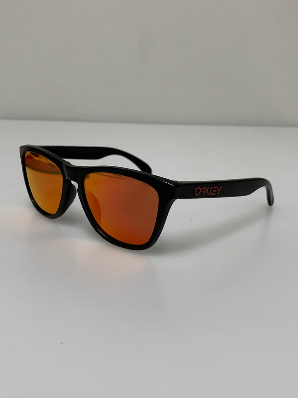 【中古品】【メンズ】 OAKLEY オークリー FROGSKINS PRIZM ASIA FIT9245-6354 フロッグスキン プリズム アジアフィット サングラス 54□17-138 203-260512-em-28-min カラー：プリズムルビー 万代Net店