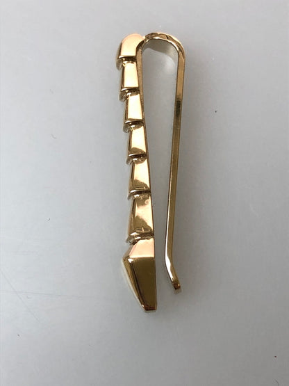 【中古品】【メンズ】 BVLGARI ブルガリ FORMAL TIE BAR GOLD フォーマル タイバー ネクタイピン ネクタイクリップ タイピン 183-260519-em-28-min カラー：ゴールド 万代Net店