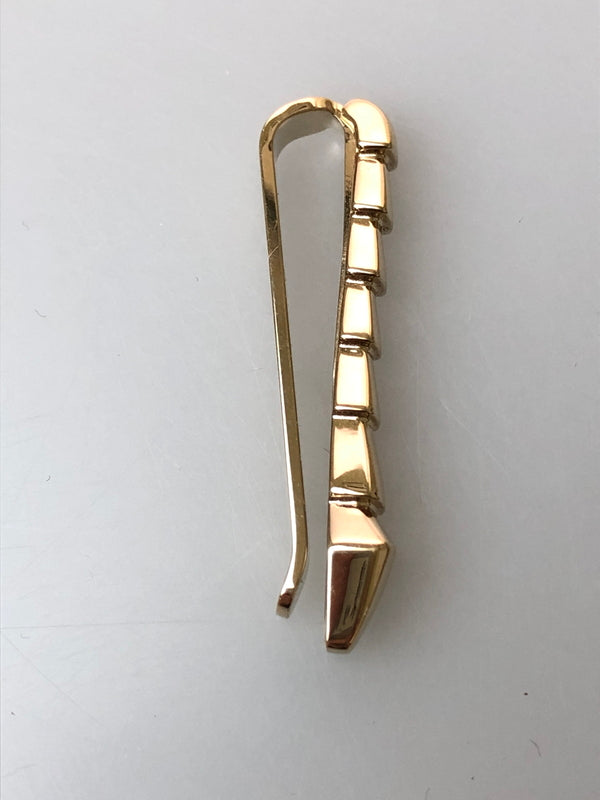 【中古品】【メンズ】 BVLGARI ブルガリ FORMAL TIE BAR GOLD フォーマル タイバー ネクタイピン ネクタイクリップ タイピン 183-260519-em-28-min カラー：ゴールド 万代Net店