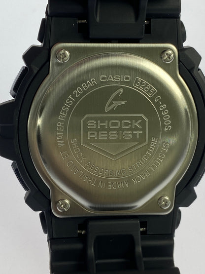 【中古美品】【メンズ】 G-SHOCK ジーショック G-8900S-1JF DIGITAL WATCH 8900 SERIES デジタル ウォッチ 腕時計 カシオ メンズ 196-260510-em-15-min カラー：ブラック 万代Net店
